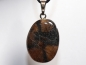Preview: cross stone with cord or silver 925