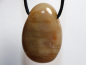 Preview: versteinertes Holz mit Band oder Silber 925