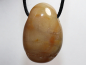 Preview: versteinertes Holz mit Band oder Silber 925