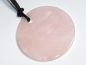 Preview: rose quartz with cord