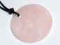 Preview: rose quartz with cord