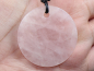 Preview: rose quartz with cord