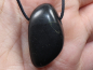 Preview: shungite with cord or silver 925