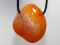 Preview: Karneol-Achat mit Band oder Silber 925
