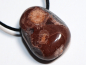 Preview: bird's eye jasper with cord or silver 925