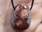 Preview: bird's eye jasper with cord or silver 925