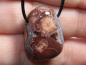 Preview: bird's eye jasper with cord or silver 925