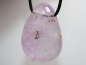 Preview: amethyst with cord or silver 925