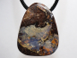 Preview: Boulder opal with cord