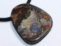 Preview: Boulder opal with cord