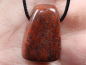 Preview: brecciated jasper with cord or silver 925