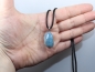 Preview: Aquamarin mit Band oder Silber 925