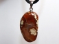 Preview: amulet stone with cord or silver 925