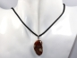 Preview: amulet stone with cord or silver 925