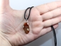 Preview: amulet stone with cord or silver 925