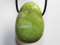 Preview: Chrysopras mit Band oder Silber 925