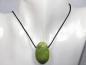 Preview: Chrysopras mit Band oder Silber 925