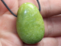 Preview: Chrysopras mit Band oder Silber 925