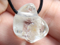 Preview: goshenite with cord or silver 925