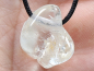 Preview: goshenite with cord or silver 925