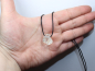 Preview: goshenite with cord or silver 925