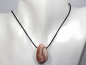 Preview: rhodochrosite with cord or silver 925