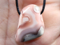 Preview: Botswana agate with cord or silver 925