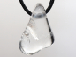 Preview: goshenite with cord or silver 925