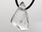 Preview: goshenite with cord or silver 925
