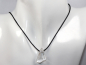 Preview: goshenite with cord or silver 925