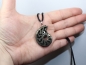 Preview: pyrite with cord or silver 925