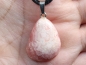 Preview: rhodochrosite with cord or silver 925