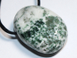 Preview: tree agate with cord or silver 925