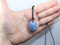Preview: blue calcite with cord