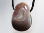Preview: Botswana agate with cord or silver 925