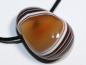 Preview: Botswana agate with cord or silver 925