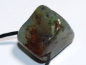 Preview: chrysoprase with cord or silver 925