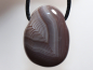 Preview: Botswana agate with cord or silver 925