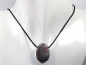 Preview: Botswana agate with cord or silver 925