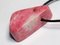 Preview: thulite with cord or silver 925