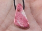 Preview: thulite with cord or silver 925