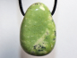 Preview: chrysoprase with cord or silver 925