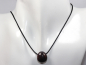 Preview: ruby in sapphire with cord or silver 925