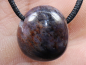 Preview: ruby in sapphire with cord or silver 925