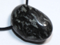 Preview: chrysanthemum stone with cord or silver 925