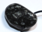 Preview: chrysanthemum stone with cord or silver 925