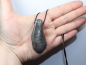Preview: black coral with cord or silver 925