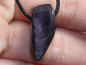 Preview: purpurite with cord or silver 925