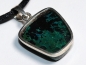 Preview: malachite-tenorite with cord or silver 925