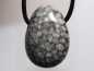 Preview: gray coral with cord or silver 925